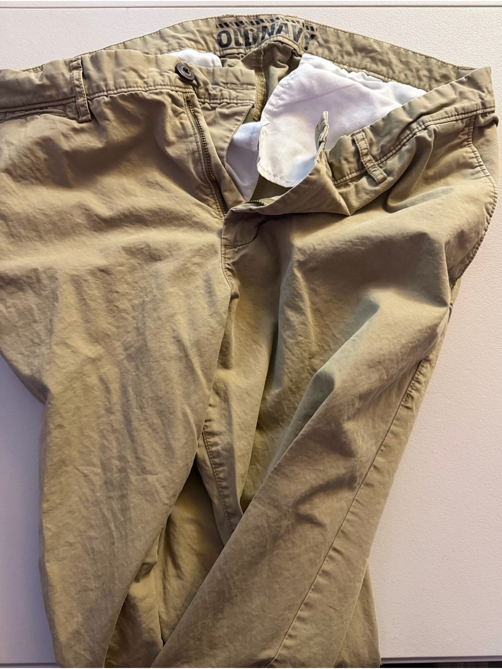 Old Navy Men's Khaki Chino Pants - Light Tan